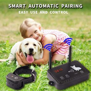 Automatic wireless dog training collar
