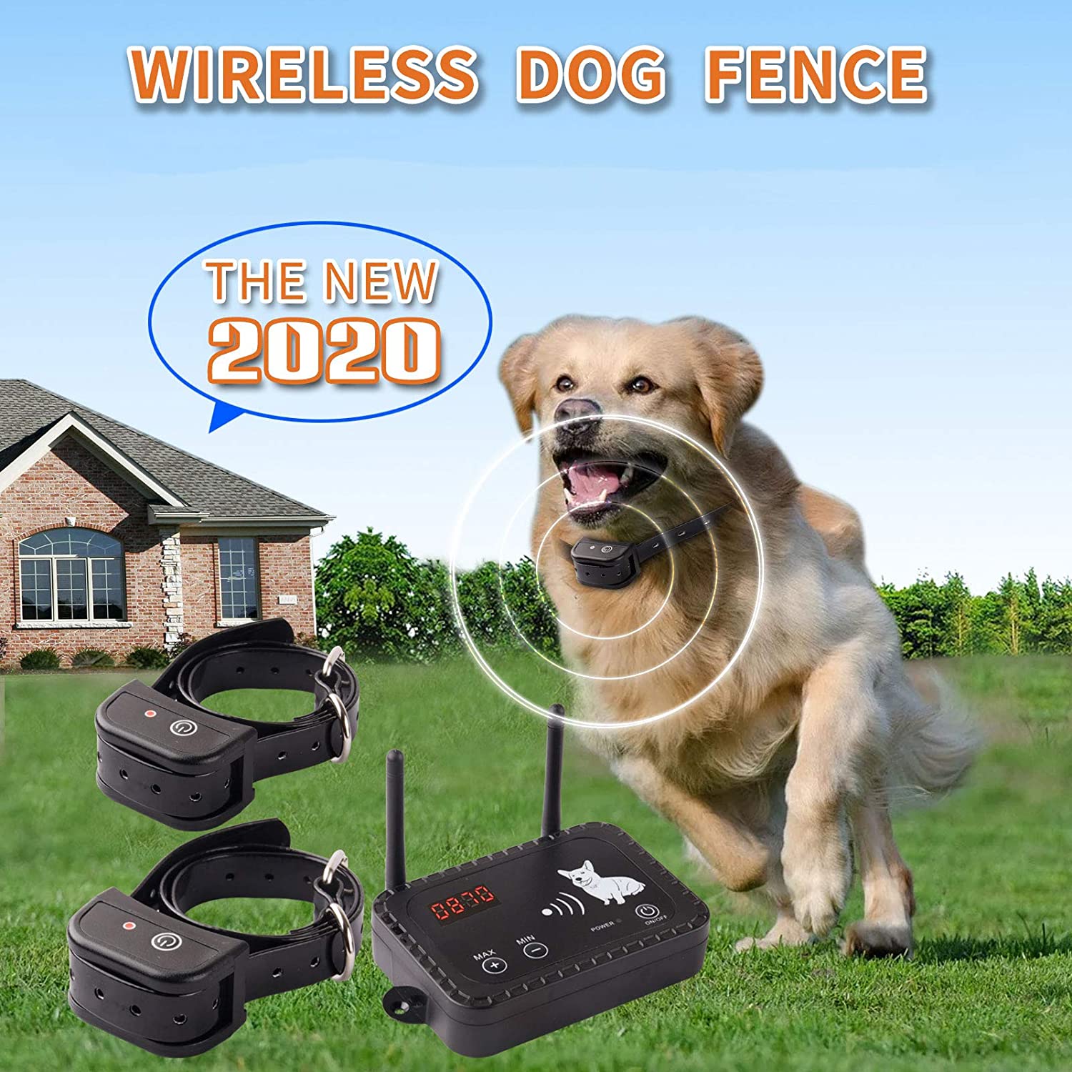 Wireless dog fence system